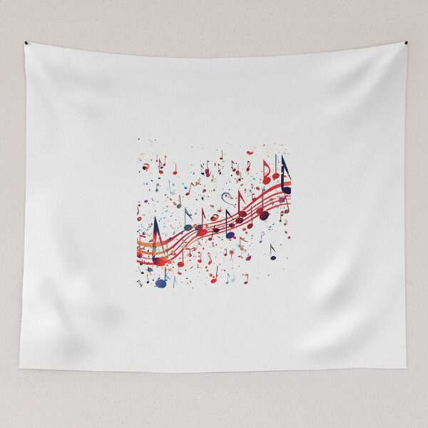 Item preview, Melody Made of Music Notes Design designed and sold by lessyun.