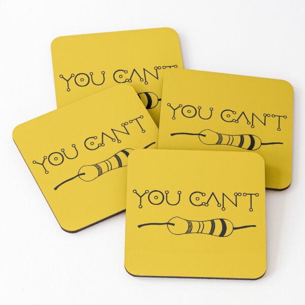 Item preview, You can't resistor! designed and sold by Inventobot.