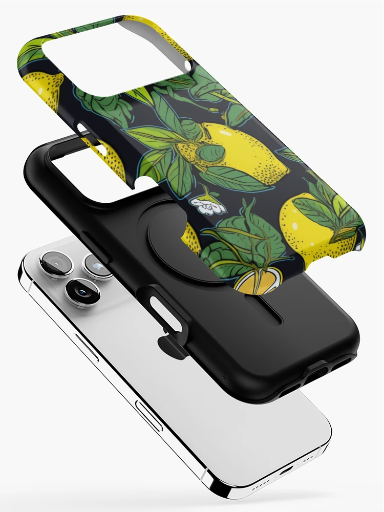 Thumbnail 2 of 4, iPhone Case, Lemon Tree Pattern designed and sold by UlDesigns.