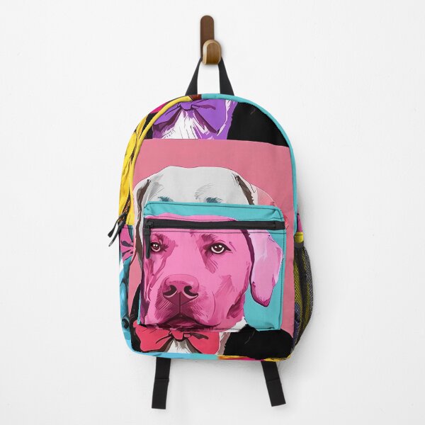 Item preview, Labrador dogs in tuxedo costume pop art designed and sold by MDCGraphics.