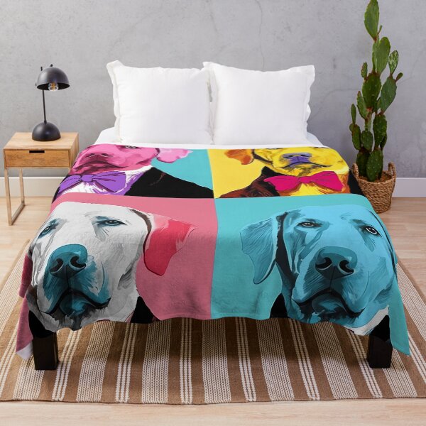 Item preview, Labrador dogs in tuxedo costume pop art designed and sold by MDCGraphics.