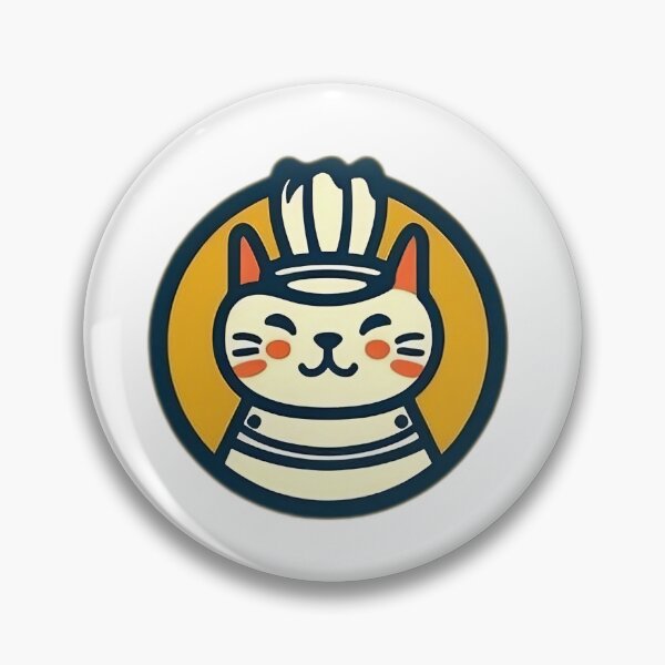 Item preview, Cat Chef Logo designed and sold by PetPrintPalace.