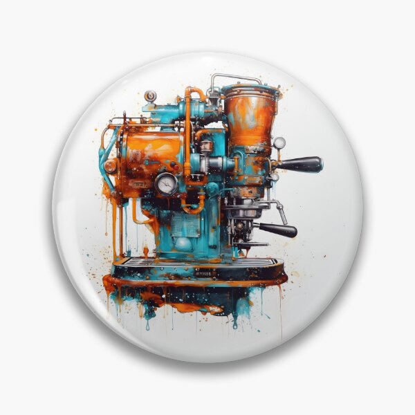 Item preview, Timeless Union: Steampunk Rustic Versio V Caffeine Apparatus Art designed and sold by yaseenart.