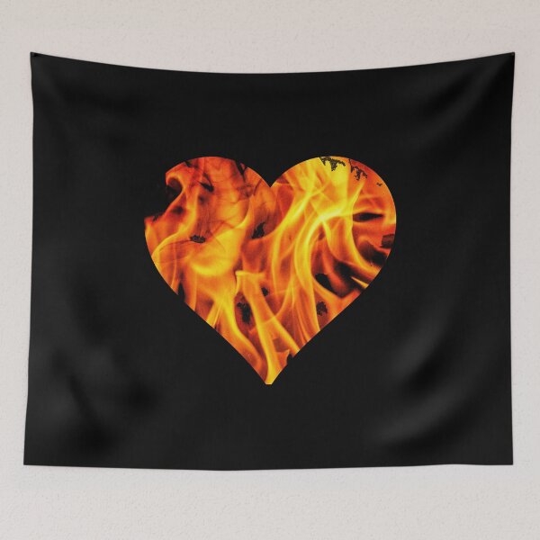 Item preview, Burning heart designed and sold by metropol.