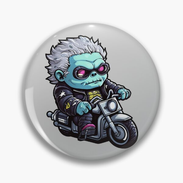 Item preview, Motorcycle Riding Demon designed and sold by HilltopGraphics.