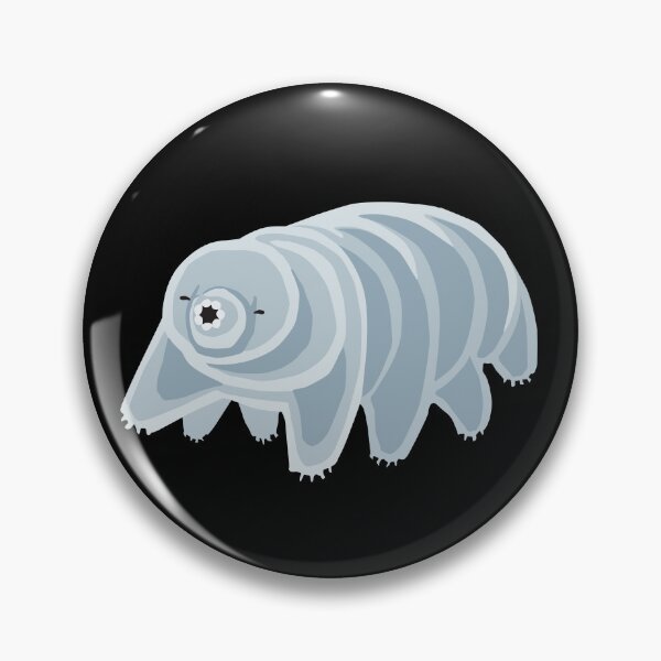 Item preview, Chubby Tardigrade Cute Light Grey designed and sold by KerriKerri.