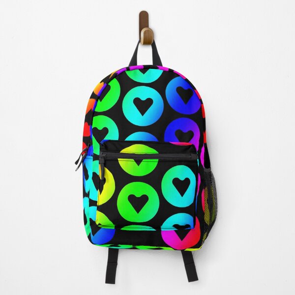 Item preview, Heart pattern (rainbow) designed and sold by RiahWills.