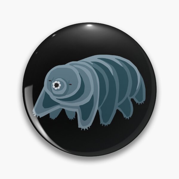 Item preview, Chubby Tardigrade Cute Dark Grey designed and sold by KerriKerri.