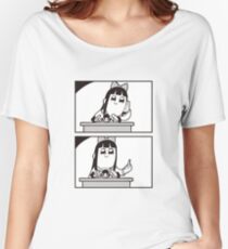 Pipimi Flip Off Women's Relaxed Fit T-Shirt