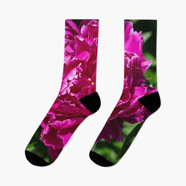 Item preview, Viva Magenta - Showy Peony Blooms with Ruffled Petals designed and sold by Georgia Mizuleva.