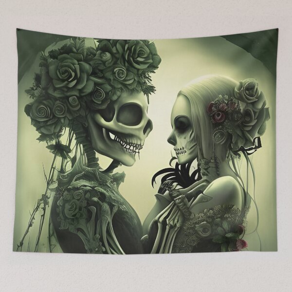 Item preview,  Till death and after, gothic love designed and sold by GothicRubette.