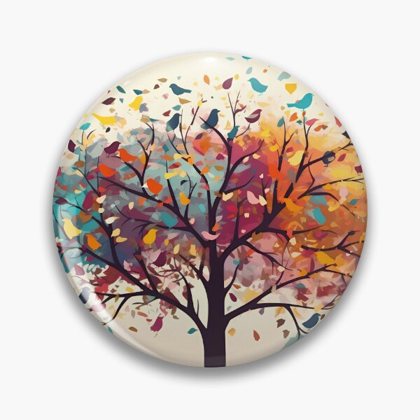 Item preview, Colorful autumn tree designed and sold by InstaCreatives.