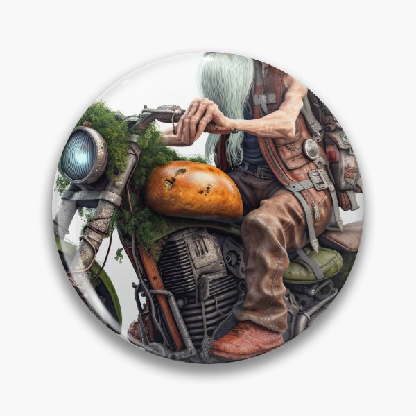 Item preview, Bad Ass Biker And His Leafy Bike designed and sold by Diego Re.