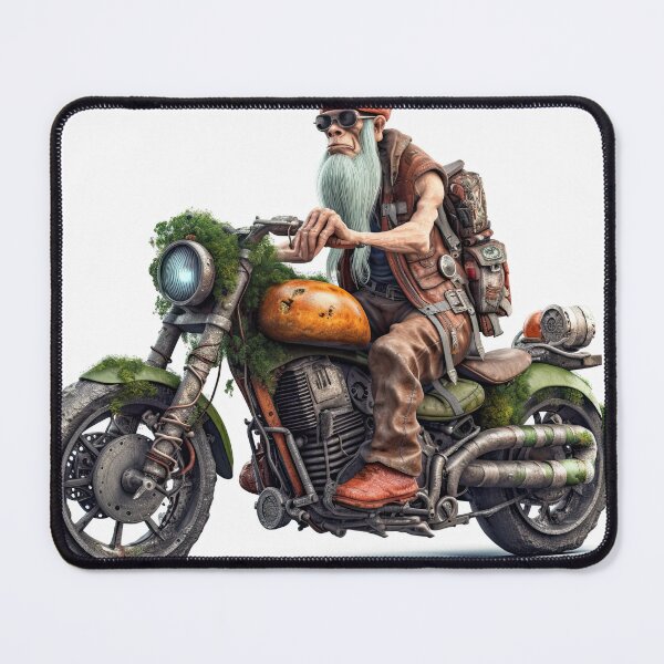 Item preview, Bad Ass Biker And His Leafy Bike designed and sold by Diego Re.