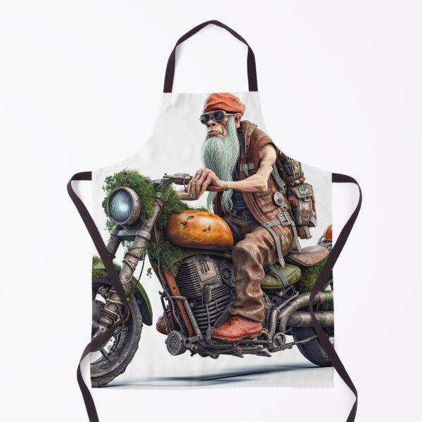 Item preview, Bad Ass Biker And His Leafy Bike designed and sold by Diego Re.