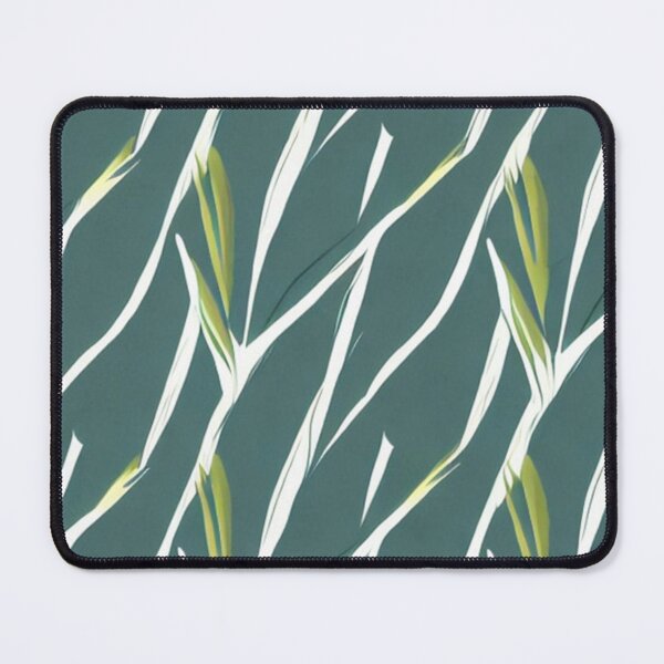 Item preview, Abstract White Branches on green designed and sold by calibrit.