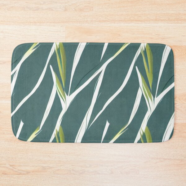 Item preview, Abstract White Branches on green designed and sold by calibrit.