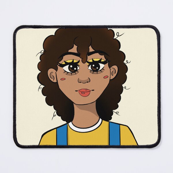 Item preview, Cute Curly Haired Girl  designed and sold by QuintanillaShop.