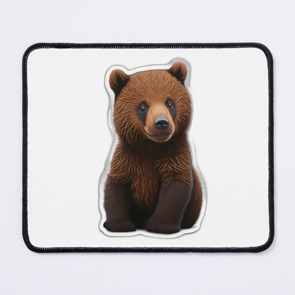 Item preview, Cuddly Brown Bear Cub 03 designed and sold by thunderossa.