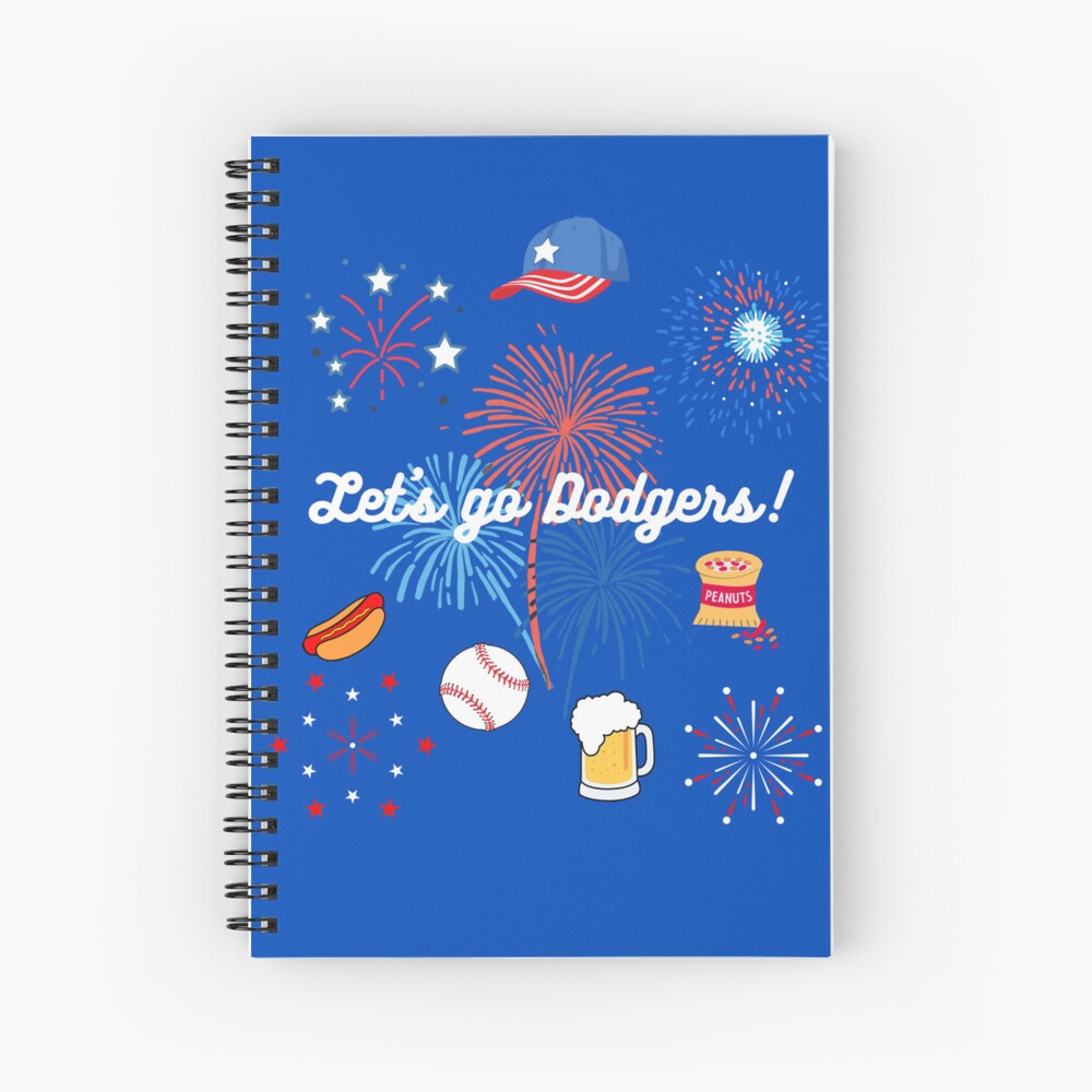 LA DODGERS/ Its Time for Dodger Baseball/ Waterproof Die-cut 