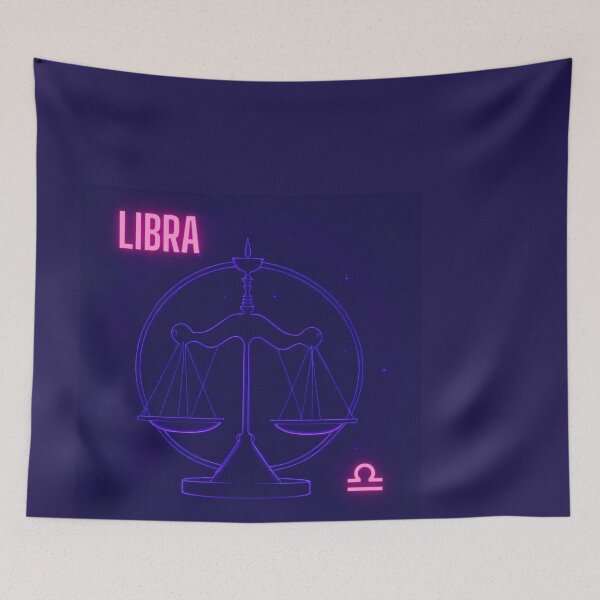 Item preview, Aesthetic Libra Zodiac Art Space Theme Astrology designed and sold by PenAndSword-.