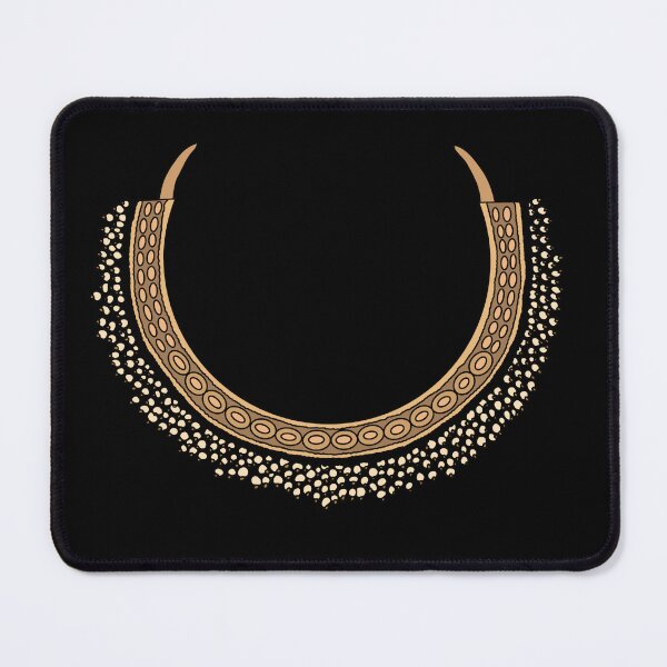 Item preview, Traditional Indian Necklace Design Black designed and sold by pixelsbyrs.