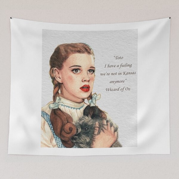Item preview, WIZARD OF OZ Dorothy Framed We're Not In Kansas Anymore (1) designed and sold by RachelBro354.