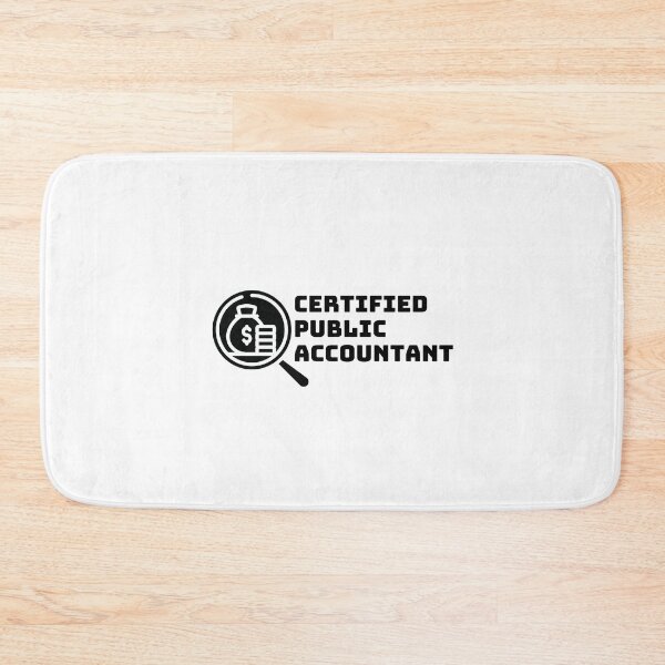 Item preview, CPA Certified Public Accountant Auditor Minimalist Simple Cute Gift Money Magnifying Glass Dollar Professional Vintage Women Gift for Men Women Mom Plus Size designed and sold by Winterlock.