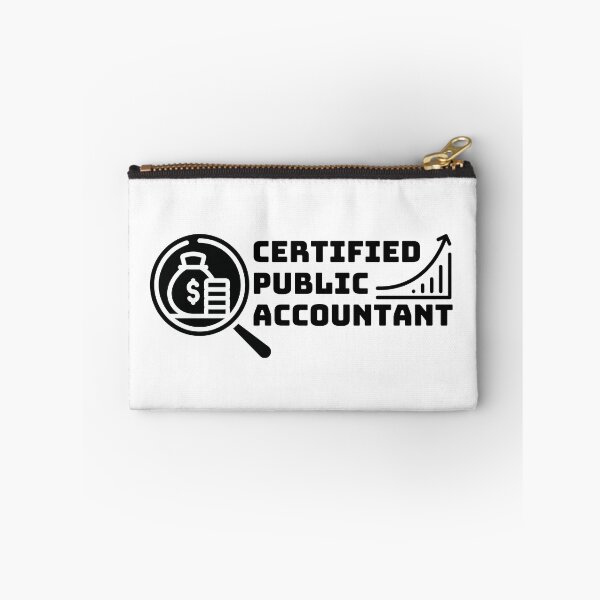Item preview, CPA Certified Public Accountant Auditor Minimalist Simple Cute Gift Money Magnifying Glass Dollar Professional Progress Arrow Price Sales Vintage Women Gift for Men Women Mom Plus Size designed and sold by Winterlock.