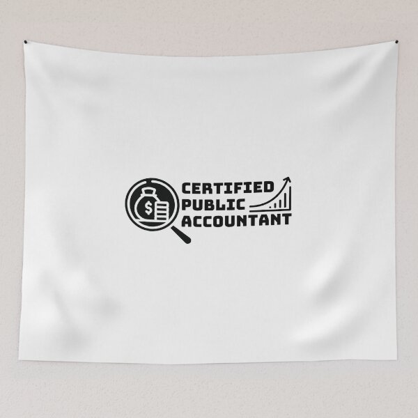 Item preview, CPA Certified Public Accountant Auditor Minimalist Simple Cute Gift Money Magnifying Glass Dollar Professional Progress Arrow Price Sales Vintage Women Gift for Men Women Mom Plus Size designed and sold by Winterlock.