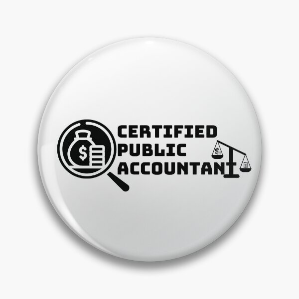 Item preview, CPA Certified Public Accountant Auditor Minimalist Simple Cute Gift Money Magnifying Glass Dollar Professional Balance Scale Calculator Sales Vintage Women Gift for Men Women Mom Plus Size designed and sold by Winterlock.