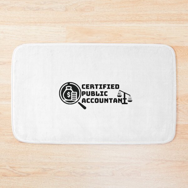 Item preview, CPA Certified Public Accountant Auditor Minimalist Simple Cute Gift Money Magnifying Glass Dollar Professional Balance Scale Calculator Sales Vintage Women Gift for Men Women Mom Plus Size designed and sold by Winterlock.