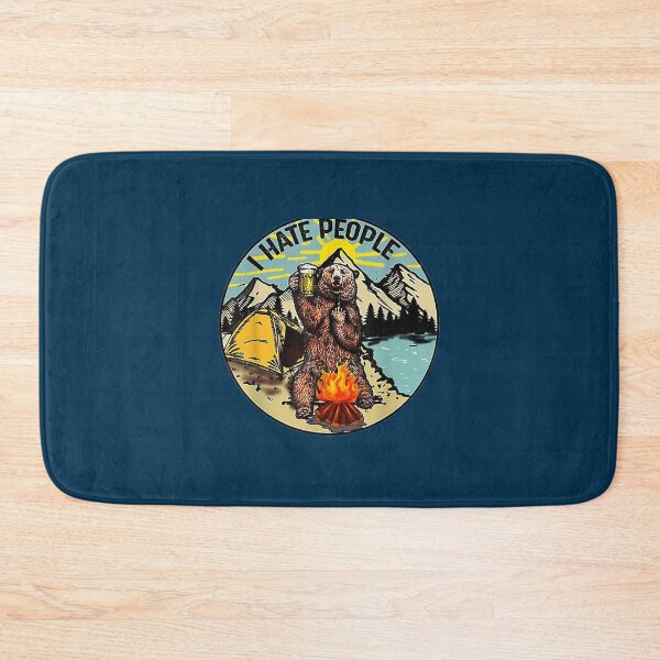Item preview, Bear Camping I Hate People   designed and sold by sat04mida.