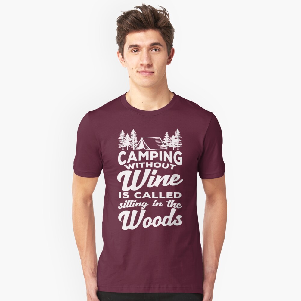 cheap camping t shirts