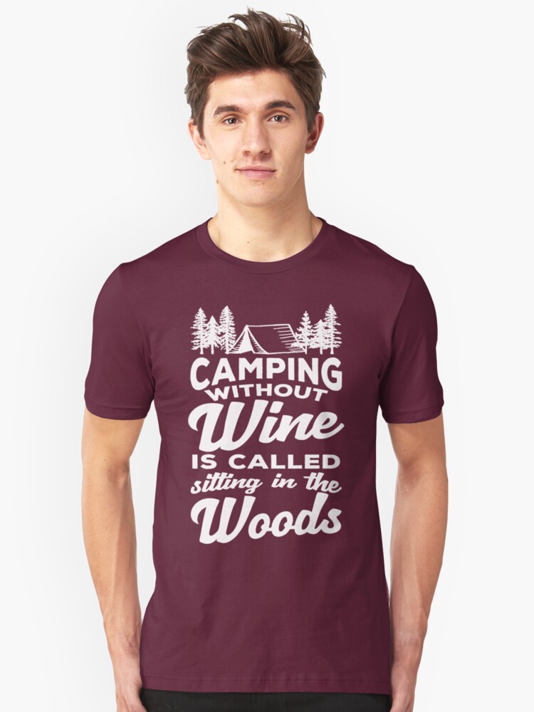 funny camping tee shirts
