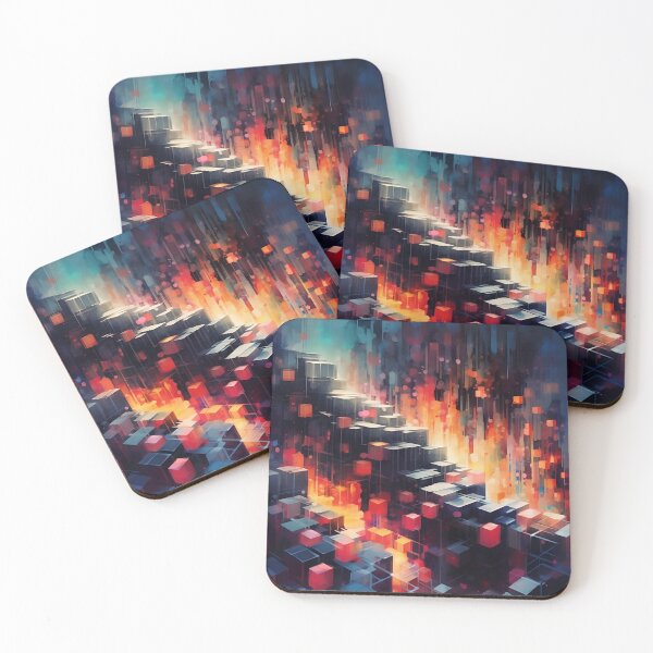 Item preview, Matrix Lava Field - Digital Art designed and sold by SnoopyTF.
