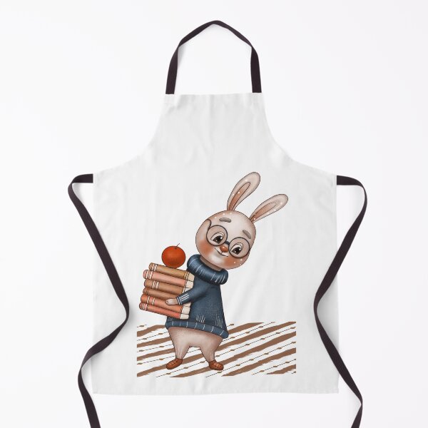 Item preview, Cute Cartoon Rabbit With A Passion For Reading designed and sold by DesignMindSG.