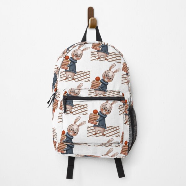 Item preview, Cute Cartoon Rabbit With A Passion For Reading designed and sold by DesignMindSG.