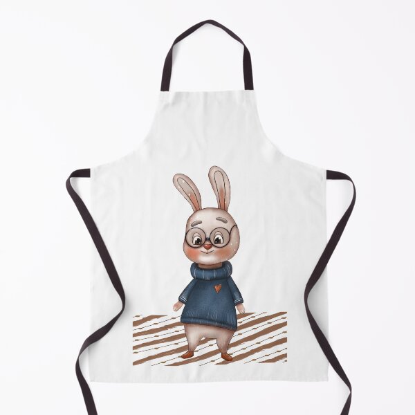 Item preview, A Thoughtful Moment with the Cute Rabbit designed and sold by DesignMindSG.