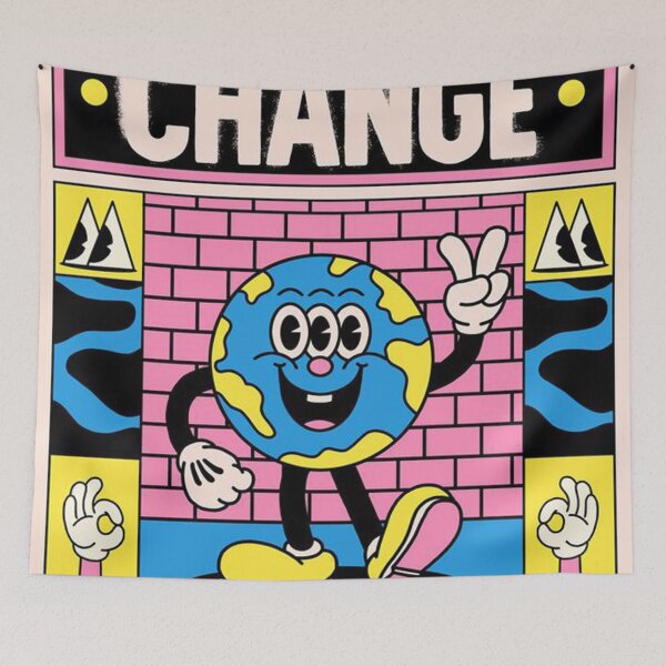 Item preview, Change the World designed and sold by KarlKuhn.