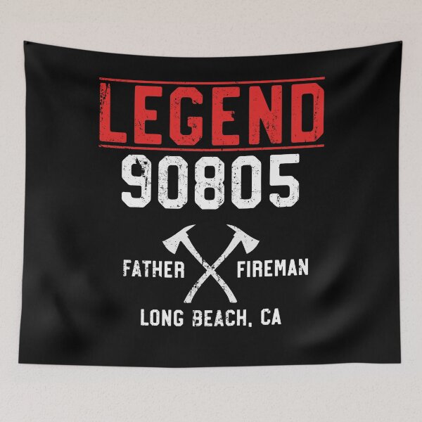 Item preview, Legend 90805 Long Beach California Father Fireman designed and sold by 14thFloor.
