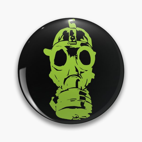 Item preview, Yellow Green Gas Mask designed and sold by Ninjakandy.