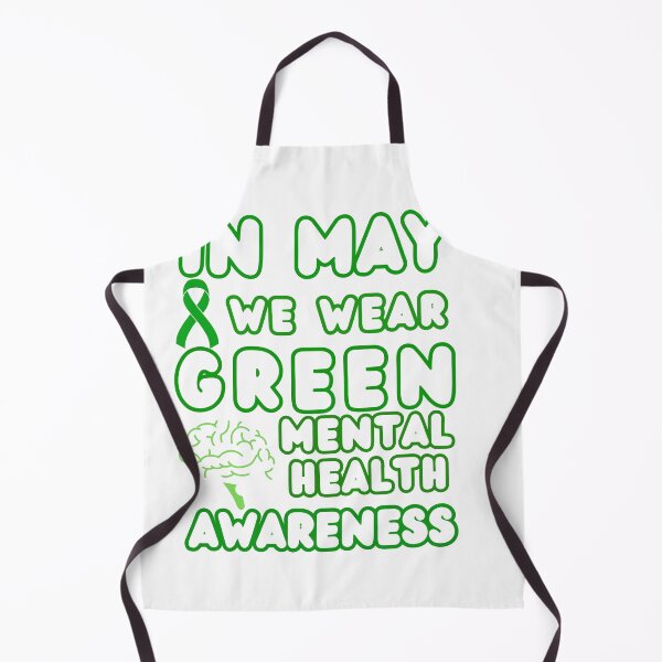 Item preview, In May We Wear Green - Mental Health Awareness designed and sold by elatyaouishop.