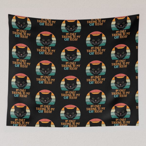 Item preview, Im Only Talking To My Cat Today designed and sold by Peter Stawicki.