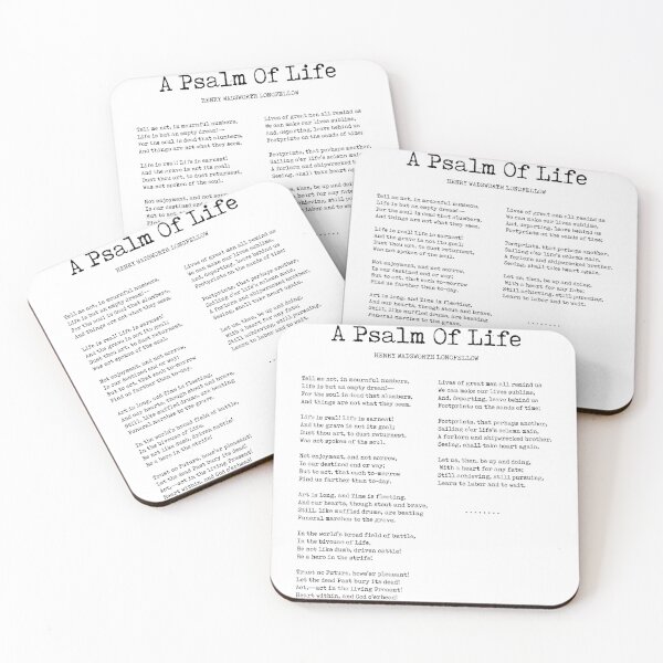 Item preview, A Psalm Of Life - Henry Wadsworth Longfellow Poem - Literature - Typewriter Print 2 designed and sold by Studio Grafiikka.