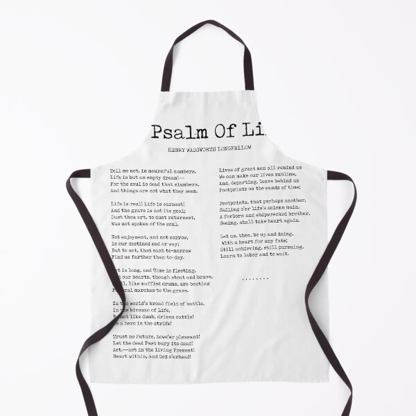 Item preview, A Psalm Of Life - Henry Wadsworth Longfellow Poem - Literature - Typewriter Print 2 designed and sold by Studio Grafiikka.