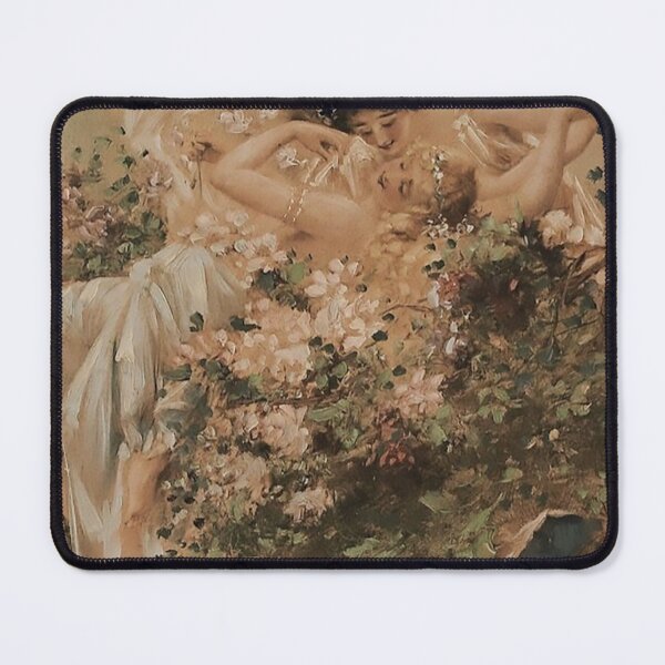 Item preview, Vintage Renaissance Floral Light Academia Sapphic Aesthetic designed and sold by Freshfroot.