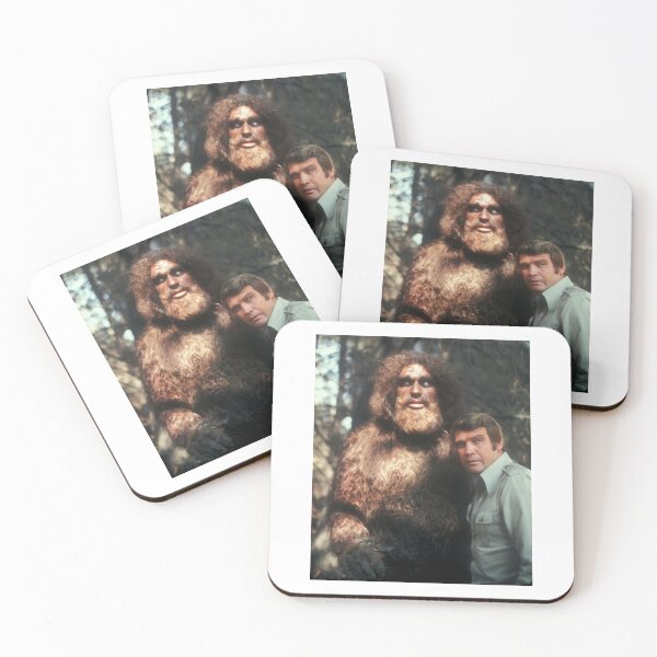 Item preview, The Six Million Dollar Man Lee Majors Andre wrestler The Giant Sécrét Of Bigfoot designed and sold by Christineaz.