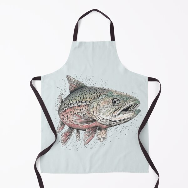 Item preview, Rainbow Trout Abstract designed and sold by MountainPaws.