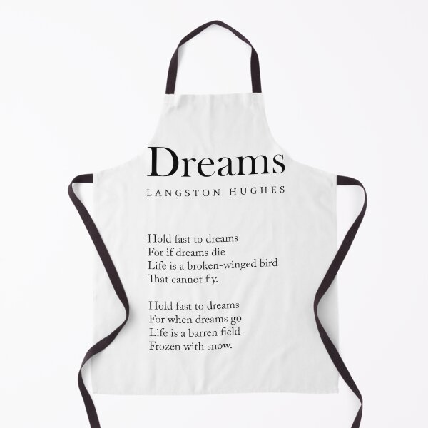 Aperçu de l'œuvre Rêves - Poème de Langston Hughes - Littérature - Typographie 2 créée et vendue par Studio Grafiikka.